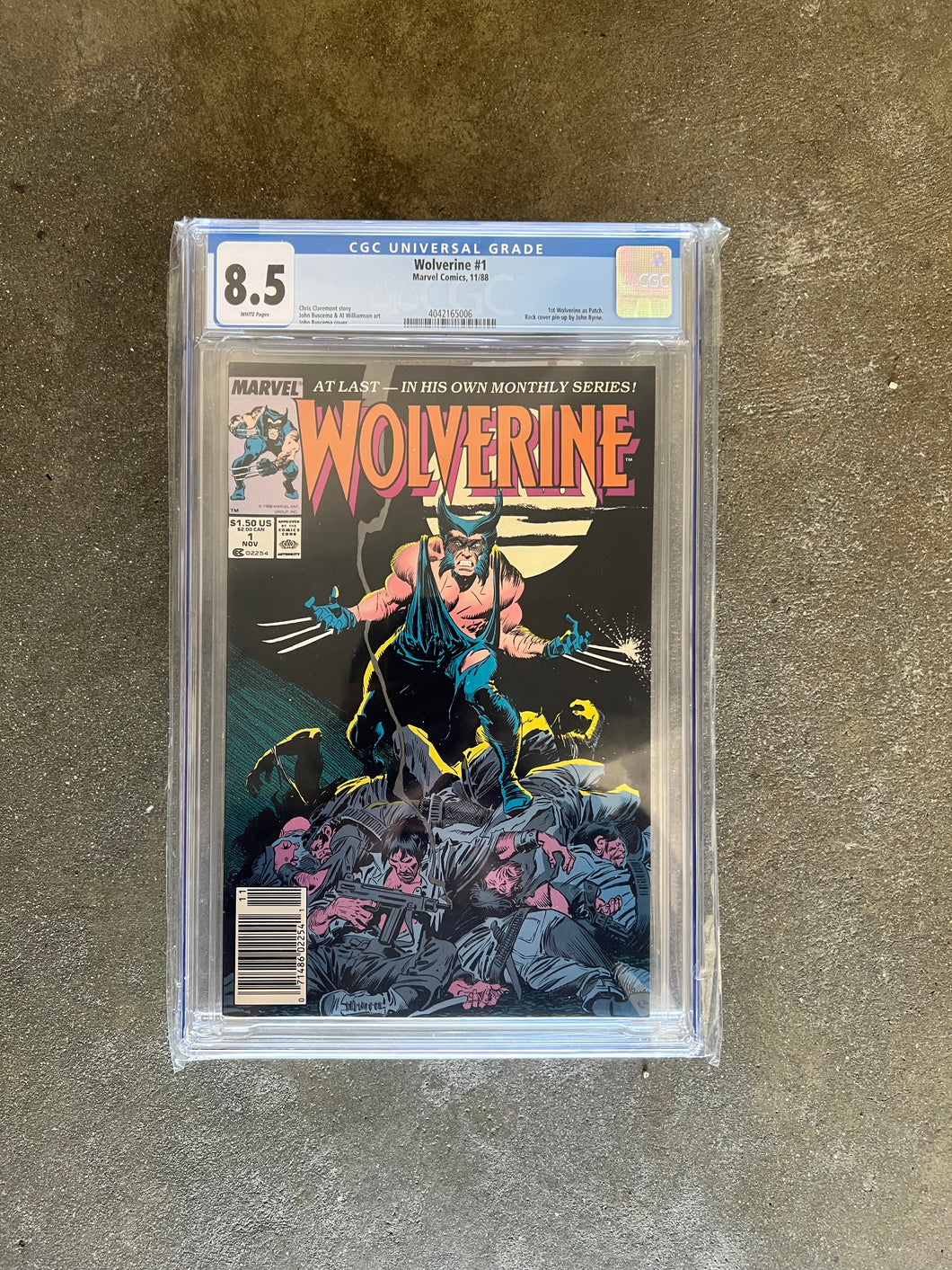 Wolverine #1 newsstand